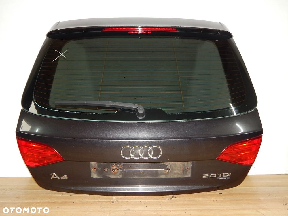 Klapa pokrywa bagażnika AUDI A4 s4 B8 S-Line 08-15 LZ7L kombi avant Łuków części - 1