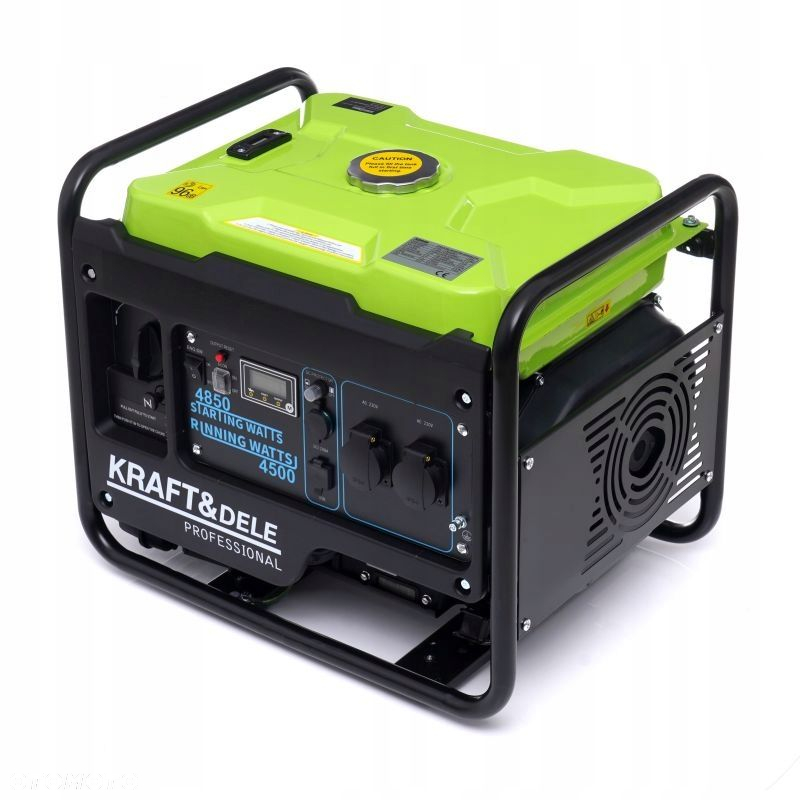 KRAFTDELE AGREGAT PRĄDOTWÓRCZY GENERATOR INWERTOROWY 4,5 kW/ 4,85 kW KD688 - 3