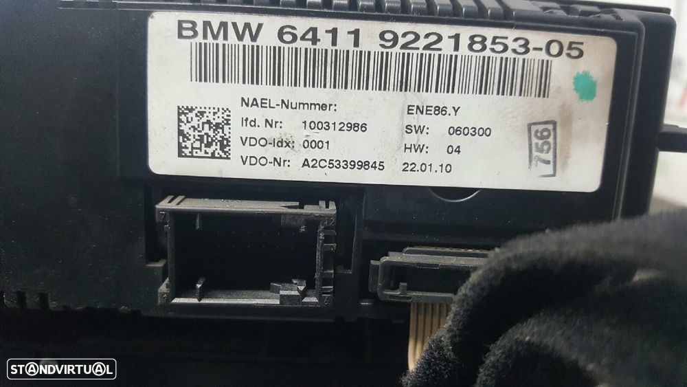 COMANDO CLIMATIZADOR BMW SERIE 1 BERLINA (E81/E87) 118D - 4