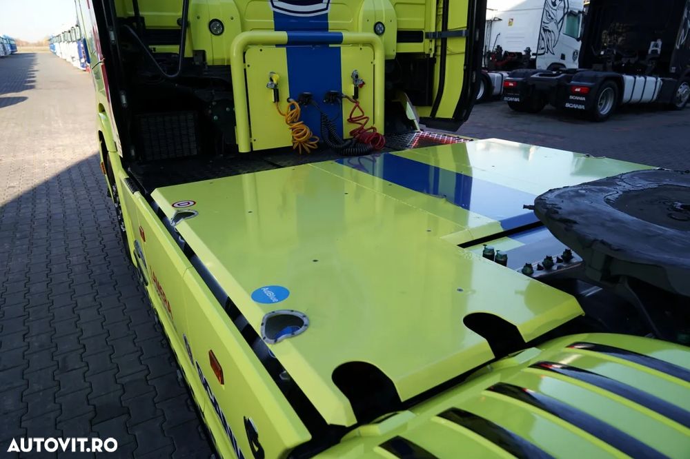 Scania S 520 / V8 / RETARDER / I-PARK COOL / COMPLET AIRMATIC / PIELE / - 13