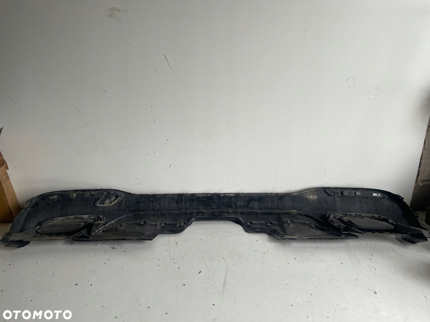 Mercedes GLE W166 AMG spoiler dokładka zderzaka tył - 2