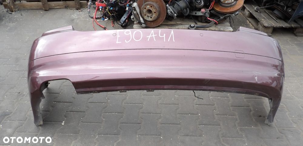 BMW - E90 - KOLOR A41 - ZDERZAK TYLNY - DEMONTAŻ - ORYGINAŁ - 1
