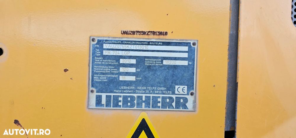 Liebherr PR 724 LGP Buldozer - 6