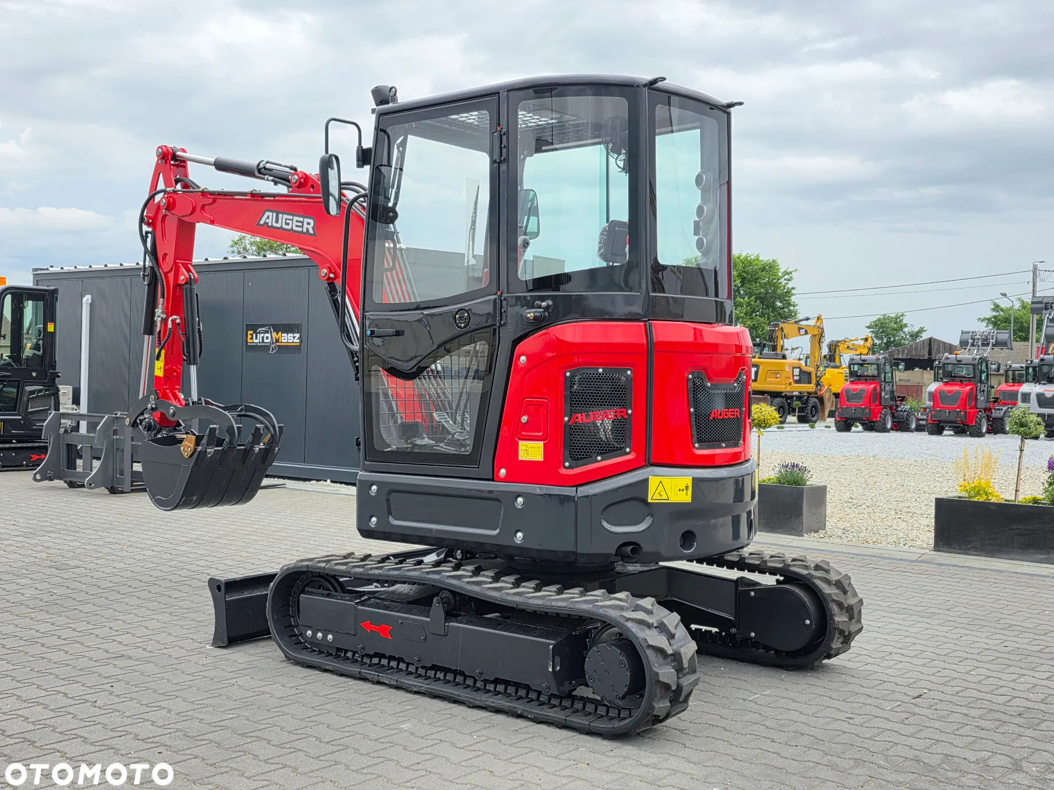 Inny NOWA MINIKOPARKA AUGER 40, WAGA 3900 KG, KUBOTA silnik - 10