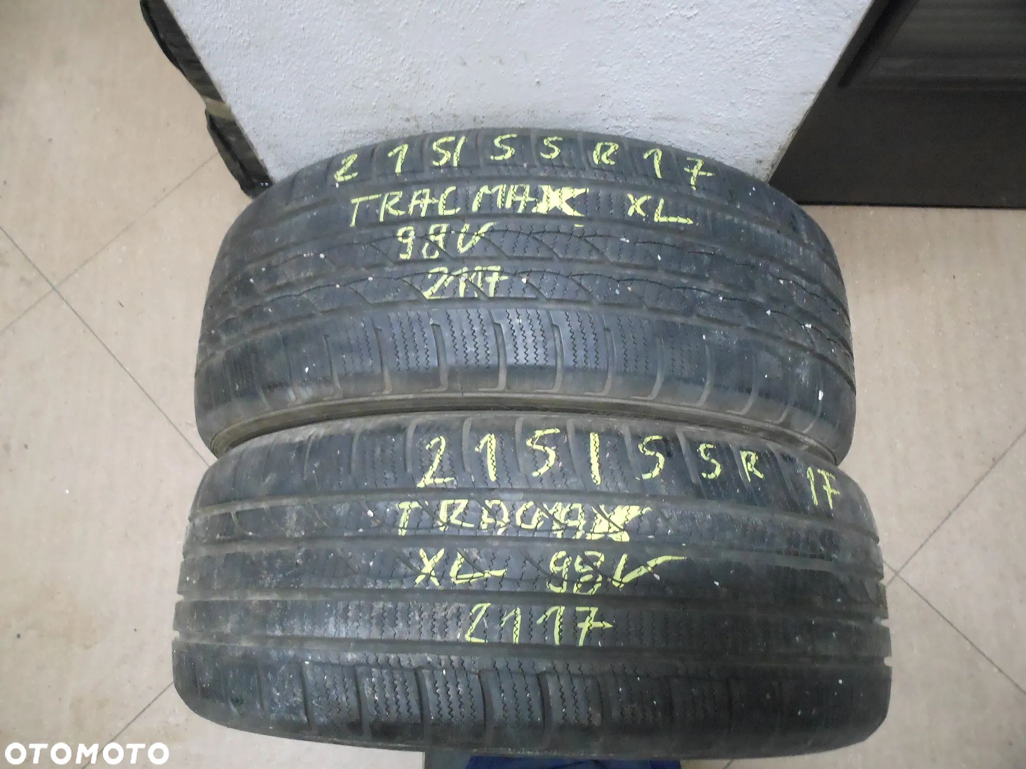 Opony 215/55r17 tracmax ice plus s210 7mm zima - 1