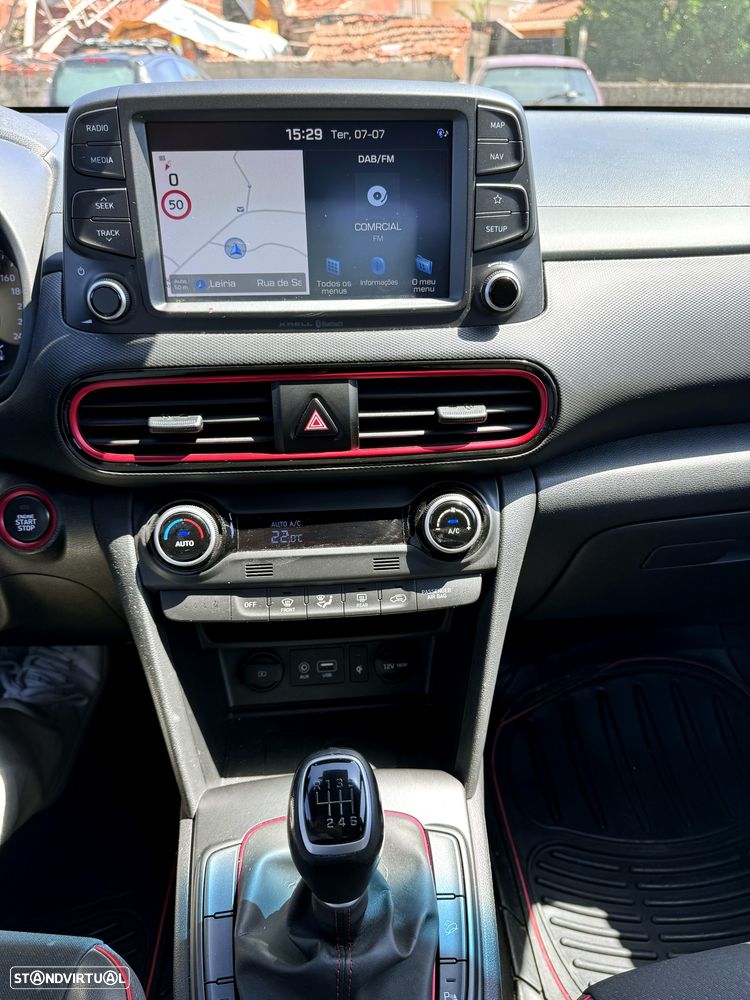 Hyundai Kauai 1.0 T-GDi Premium Pele/Tec Ver.+Nav+Vision - 18