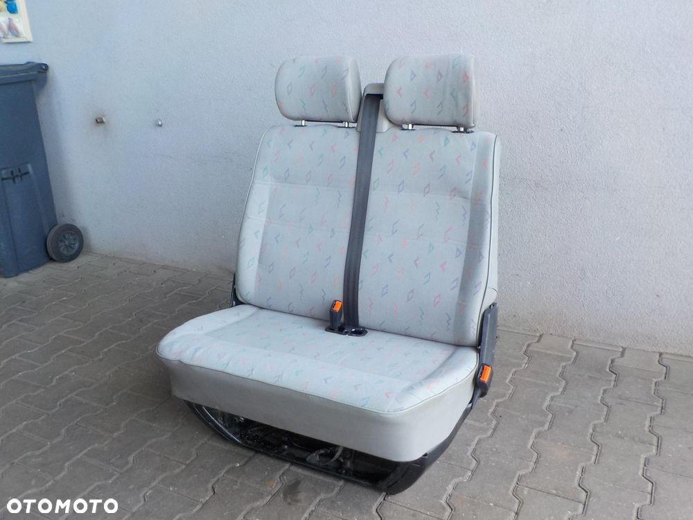 VW T4 SIEDZENIE FOTEL DWÓJKA PODWÓJNY PRZÓD - 1