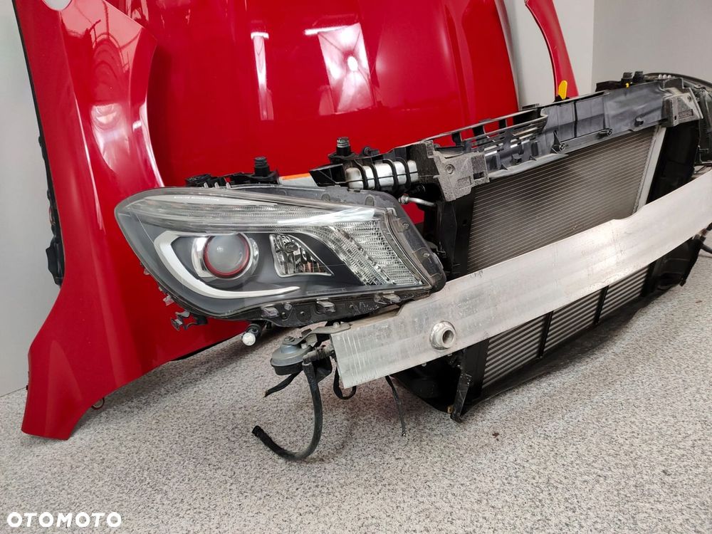 MERCEDES CLA W117 AMG PRZÓD BŁOTNIKI PAS LAMPY MASKA 589 - 7