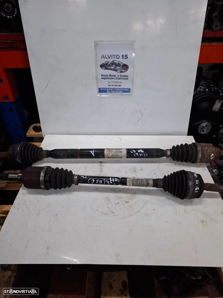 Transmissão Citroen C3 1.4 HDI 2016 ref: 9801388680 esquerda - direita - 1