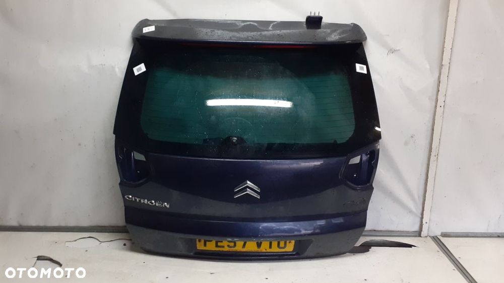 * KLAPA BAGAŻNIKA TYŁ TYLNA CITROEN C4 PICASSO KOLOR KENC