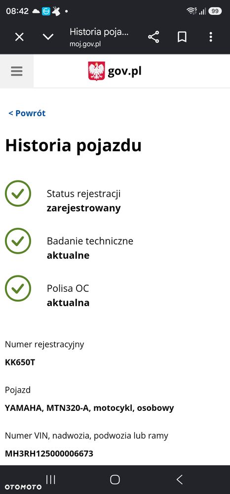 Yamaha MT - 21