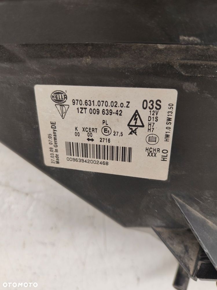 porshe panamera 971 xenon lampa prawy przód 97063107002 1zt009639-42 - 3