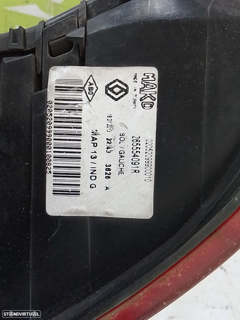 Farolim Stop Esq Renault Clio Iv (Bh_) - 3