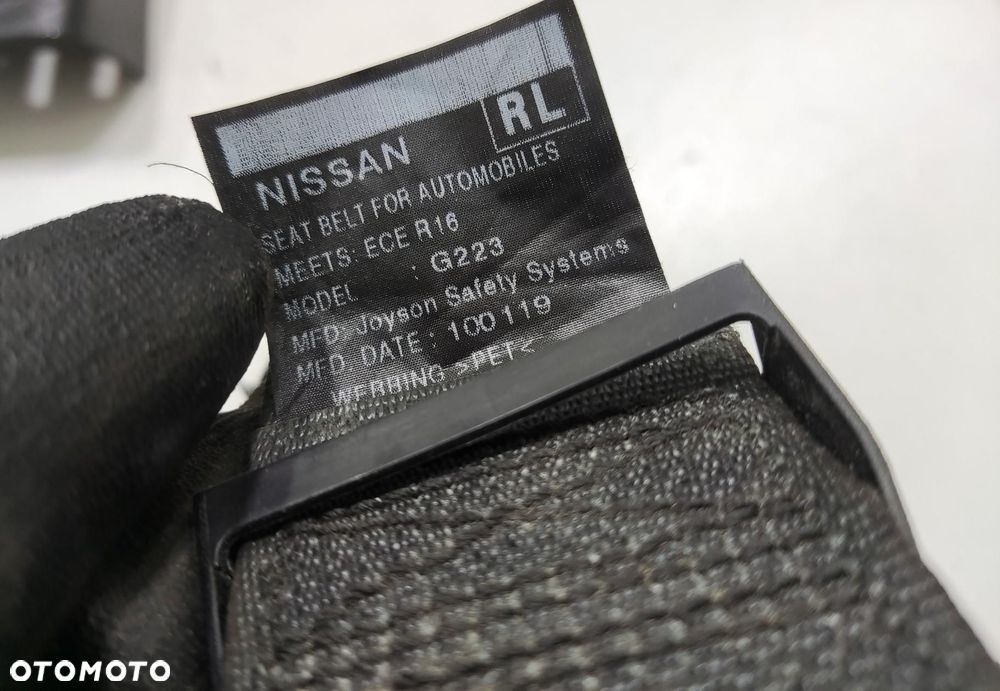 FOTELE TYŁ TYLNE PASY ZESTAW NISSAN NAVARA IV D23 NP300 2015-2022 KING CAB - 12