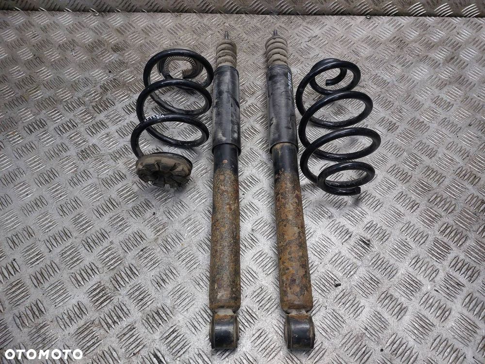 AMORTYZATORY + SPRĘŻYNY TYŁ KOMPLET RENAULT CLIO III LIFT - 1