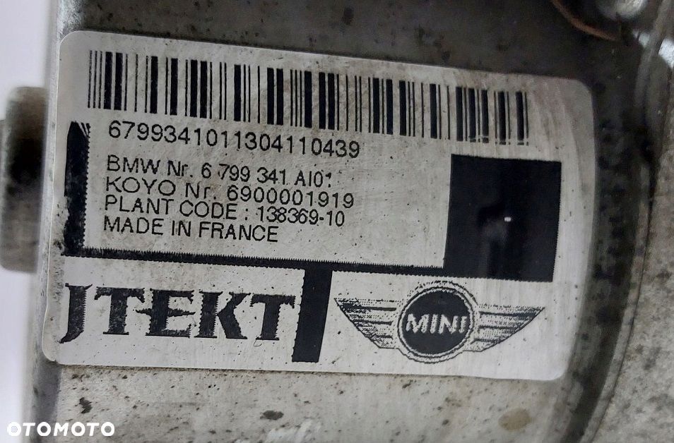przekładnia maglownica mini cooper clubman r55 1.6 11r eu 6799341 - 5