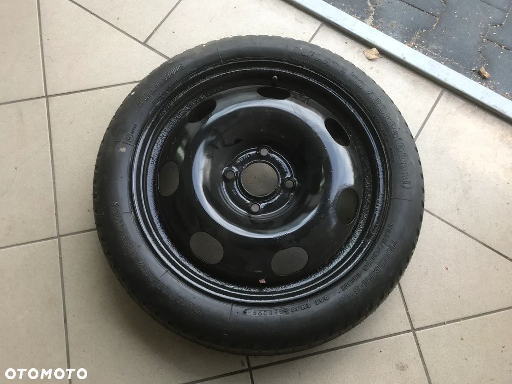 Koło Dojazdowe Dojazdówka Peugeot Citroen 4x108 135/70R16 Zapas - 1