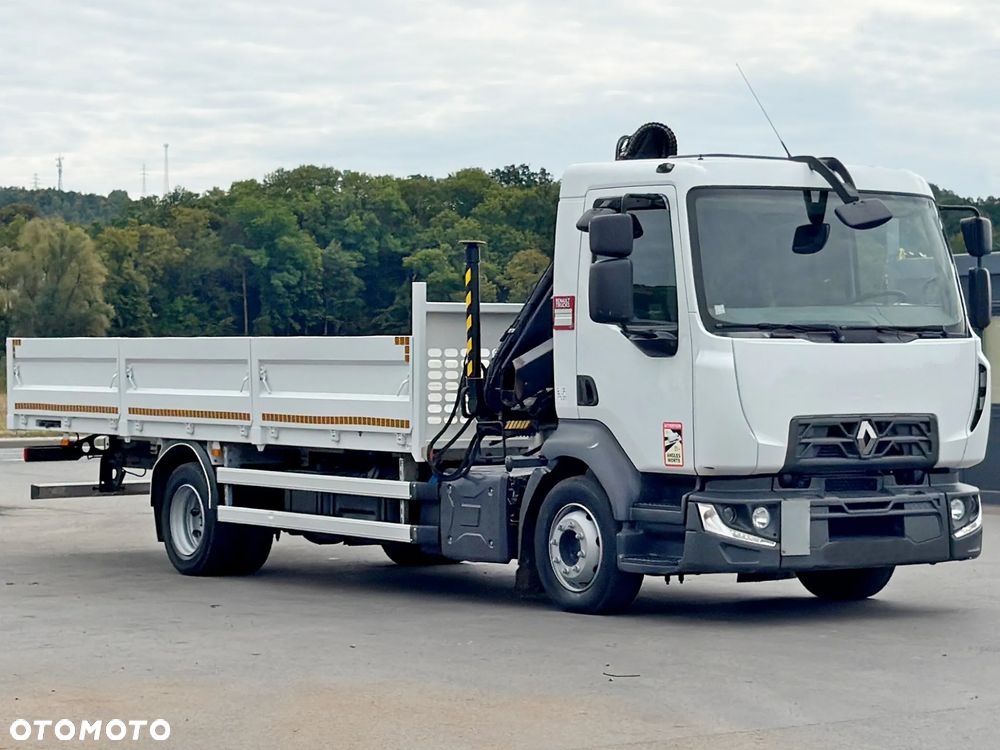 Renault D12.210 * SKRZYNIA 6,15 m * HIAB 066 CL * STAN BDB - 3