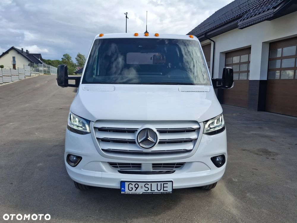 Mercedes-Benz Sprinter 519 3500 Kg DMC Laweta Autolaweta Pomoc Drogowa Silnik 3.0 V6 Koła Bliźniacze Wersja Kamper Obracane Fotele 3 Miejsca Elektryczne Fotele Z Pamięcią Nawigacja Łopatki F1 Światła Full Led - 6