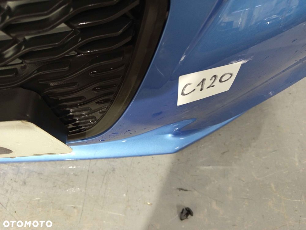 ^ ZDERZAK PRZÓD PRZEDNI CHEVROLET SPARK 3 III LIFT FL NIEBIESKI BŁĘKITNY - 4