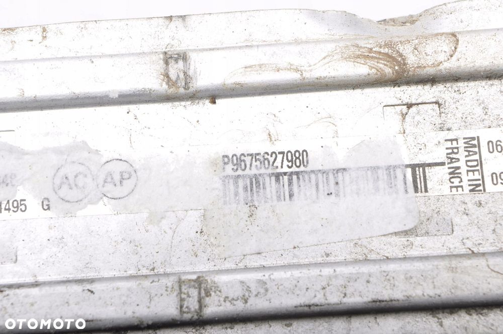 PEUGEOT 3008 II CHŁODNICA POWIETRZA INTERCOOLER 9675627980 - 4