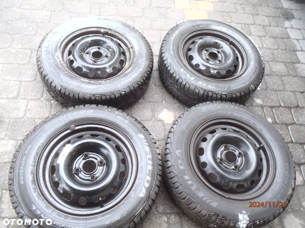 opona opony zima fulda 185/70/14 monter kristal - 1