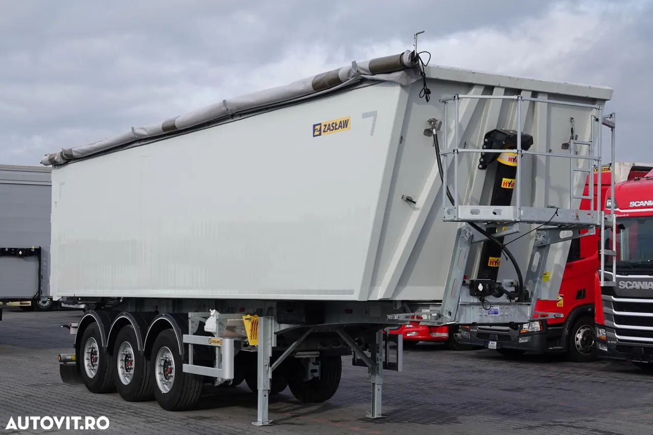 Zaslaw CAMION BASCULANTE / 46 mc / 2024 / UȘĂ clapete / AXIE RIDICABILĂ / AXI SAF - 1