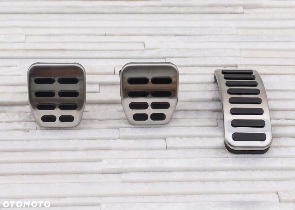 volkswagen jetta vi 2010-2018 manual nakładki na pedały nakładane - 3