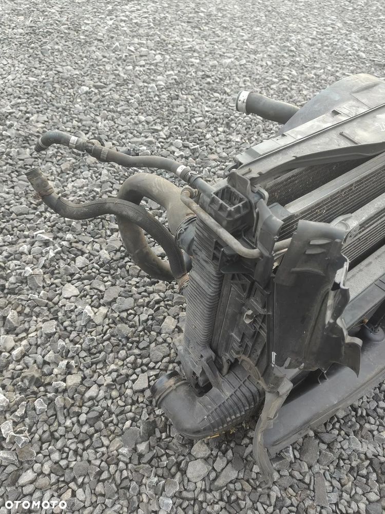 MERCEDES W212 3.0 CDI OM642 350cdi Pas Przedni Wzmocnienie Czołowe Chłodnice Belka - 8