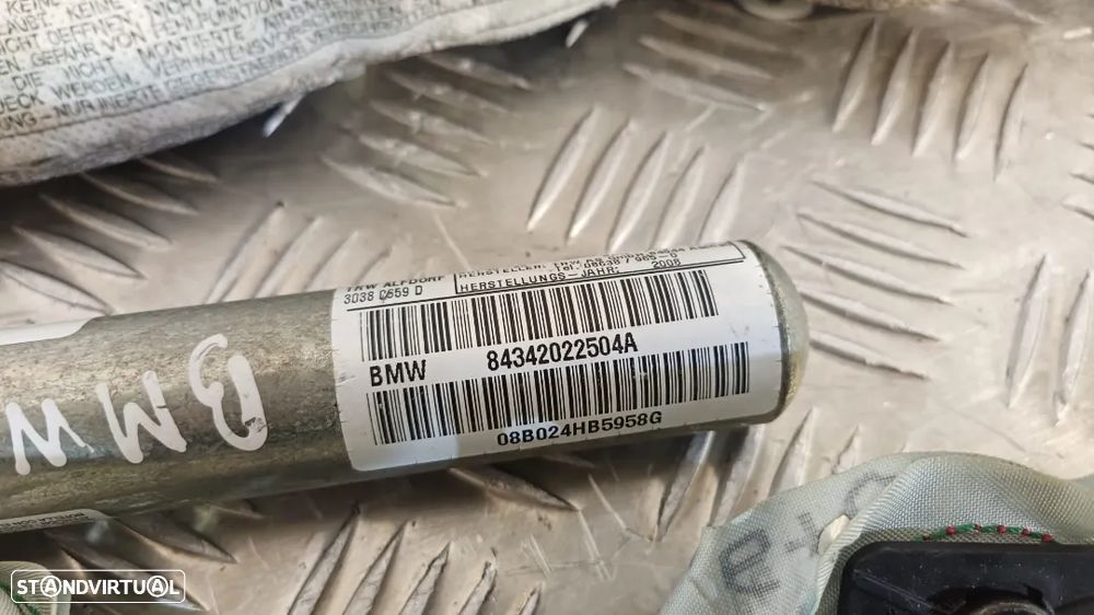 CORTINA AIRBAG CORTINAS AIRBAG BMW X3 E83 LCI E83 72123420226 3420226 72123420225 3420225 - 5