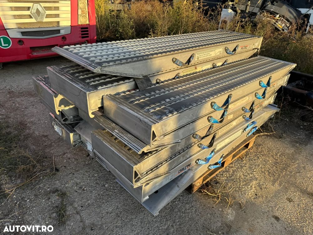 ALTEC  Rampe ( Cale ) Aluminiu - 2.4 m 3 m lungime NOI si SECOND HAND - 3