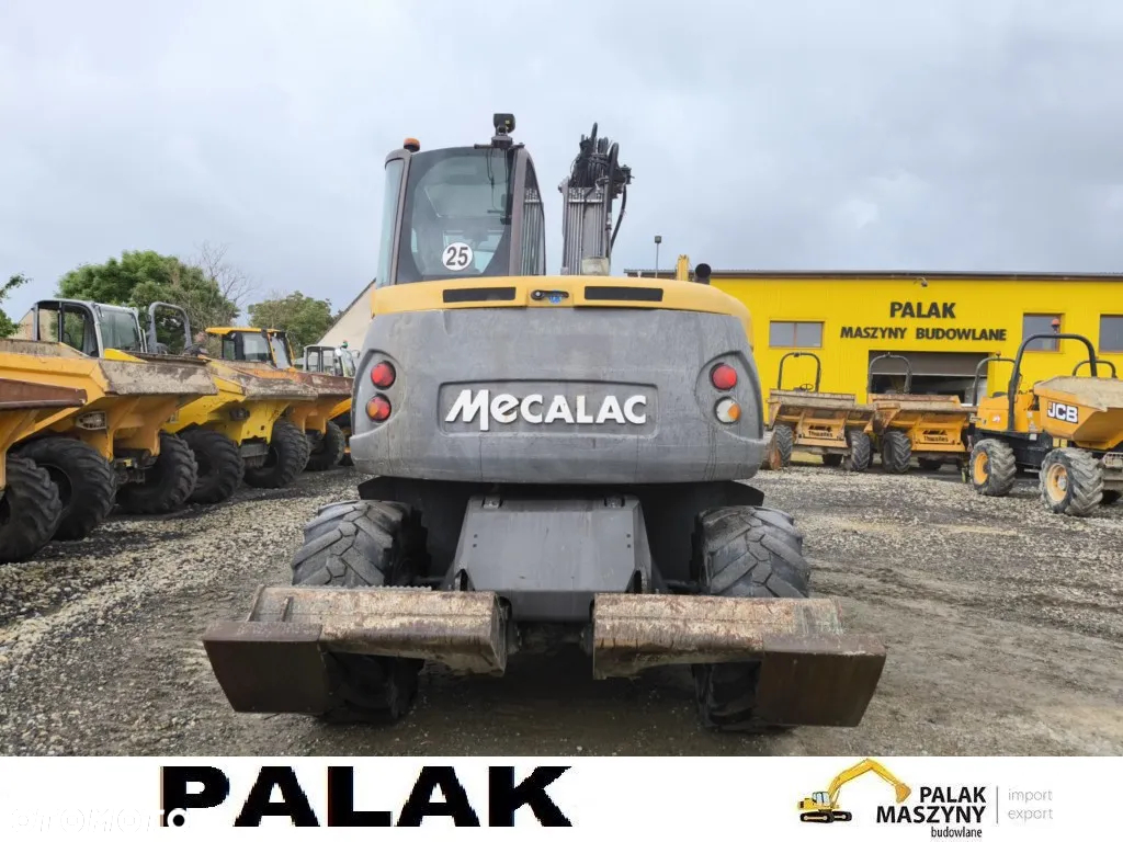 Mecalac Koparka kołowa MECALAC  714 MW +ROTATOR , 2014 rok - 9