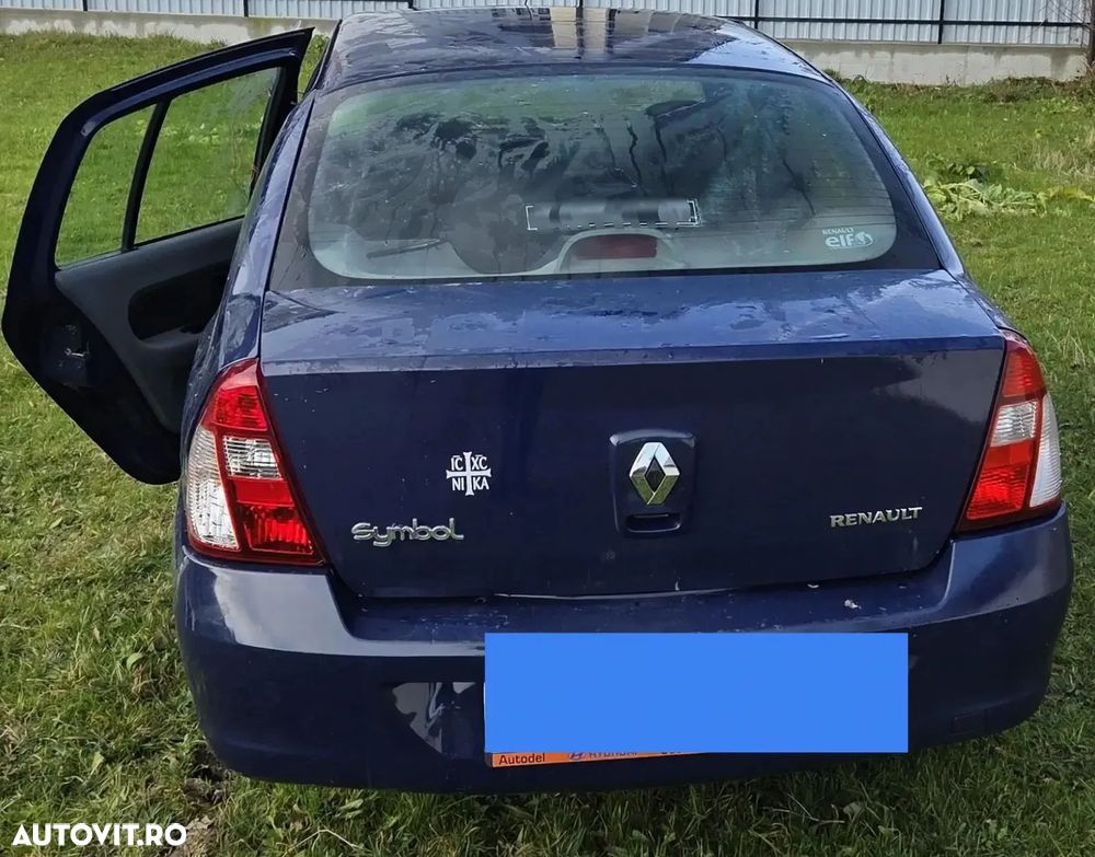 Bara / Capota / Faruri / Aripi / Usi / Portbagaj / Motor / Cutie Renault Symbol 1.4MPI 2007 - 2