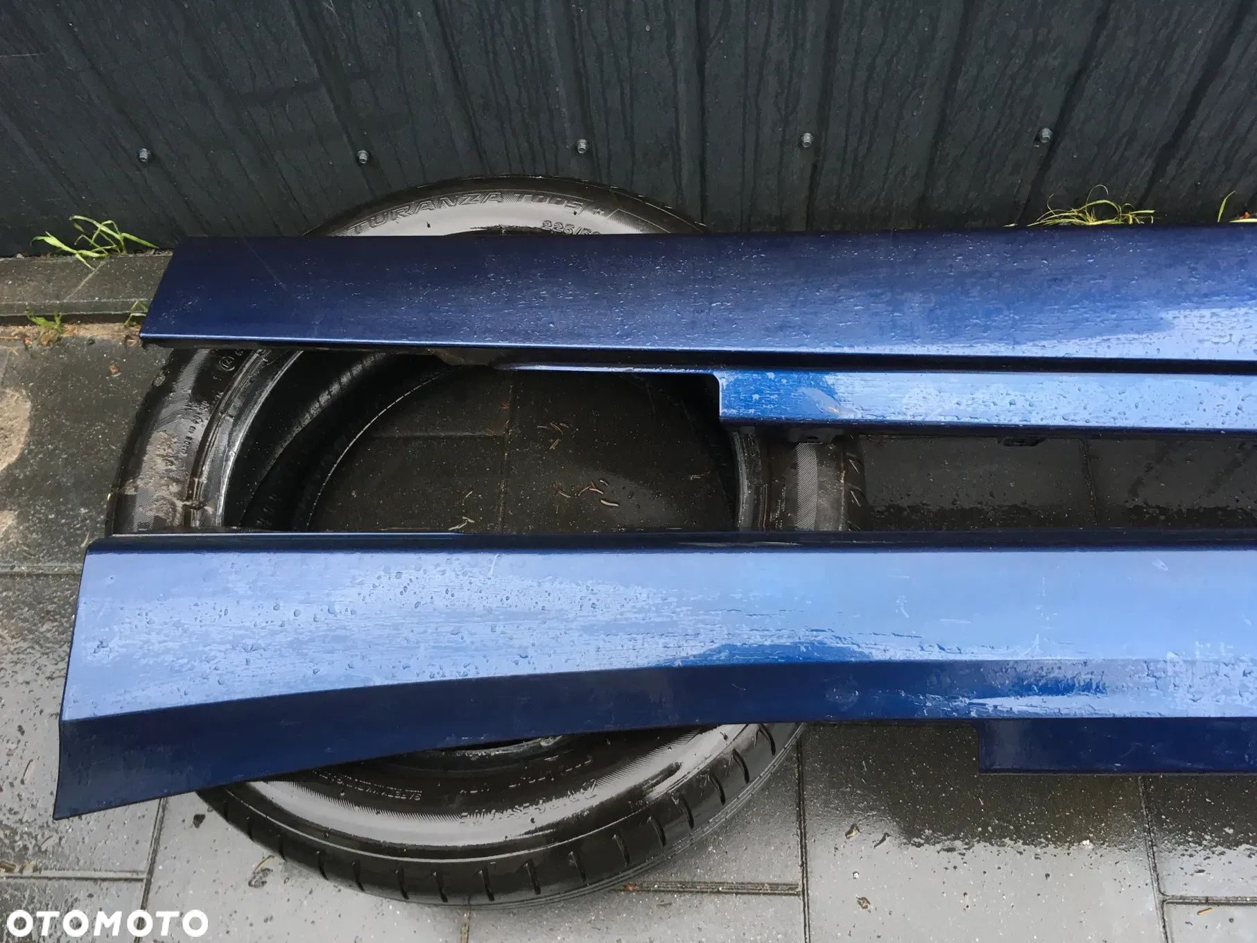 BMW 1 F21 2 F22 F23 LISTWA PROGOWA PRAWA LEWA A76 TIEFSEEBLAU - 4