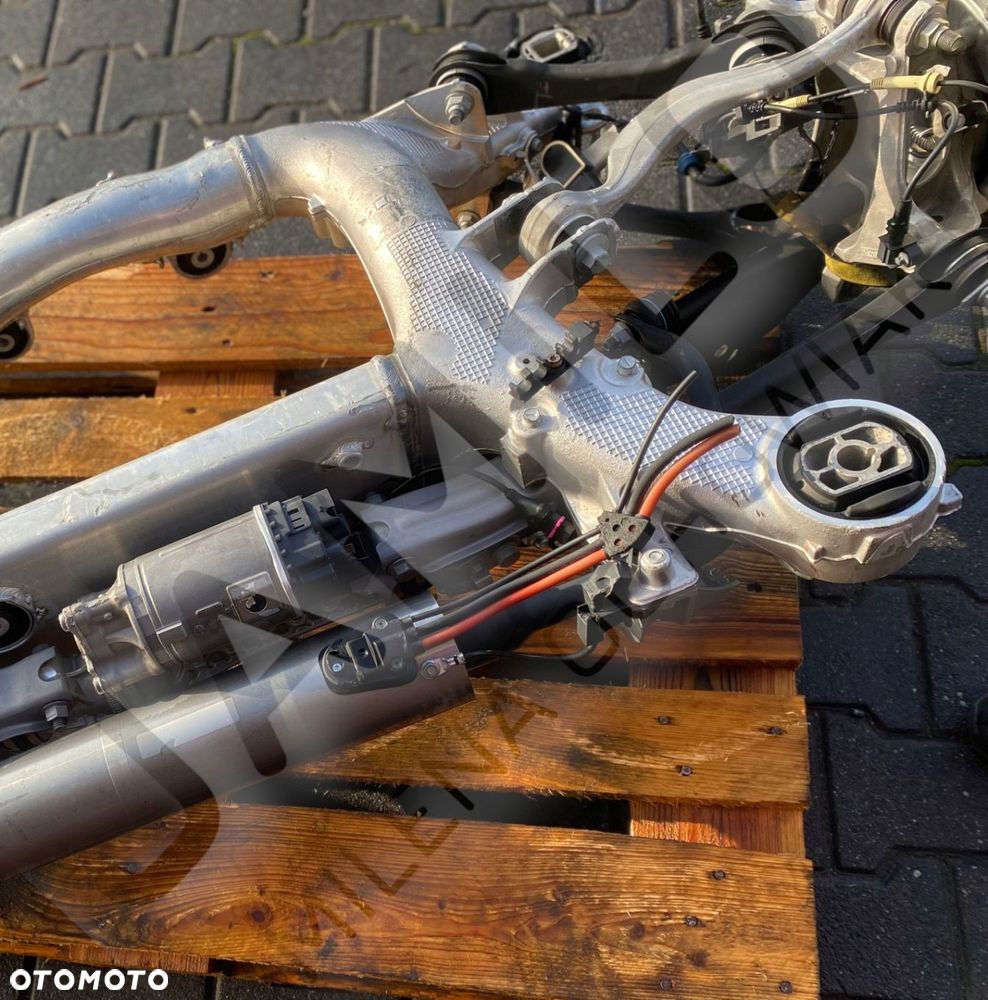BMW ZAWIESZENIE KOMPLETNE TYLNIE 6 G32 630 640 BELKA PIASTA TARCZA ZACISK - 9