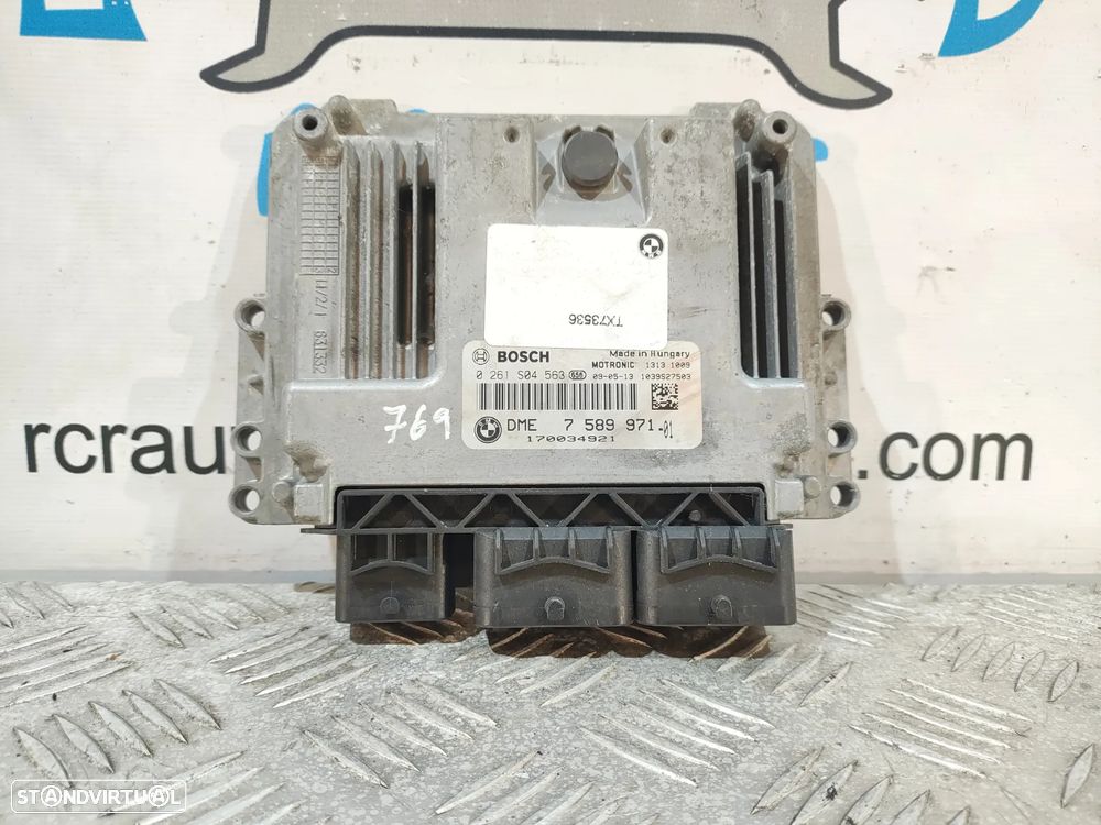 CENTRALINA ECU MOTOR MINI COOPER R56 1.6i 16V 120CV N12B16AA N12B16A R55 R57 CLUBMAN 0261S04563 DME758997101 DME7589971 7589971 170035504 - 3