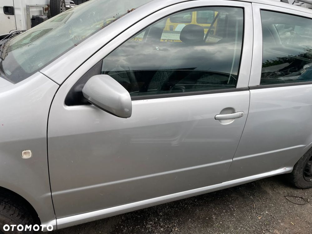 DRZWI LEWY PRZÓD SKODA FABIA I LIFT FL LF7T - 4