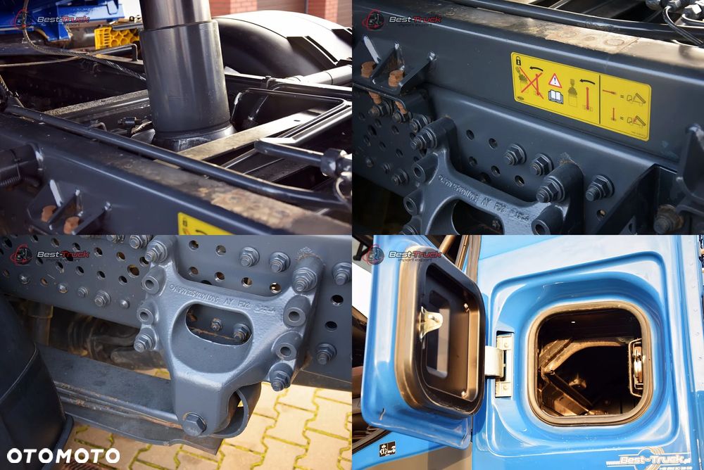 Mercedes-Benz AROCS 1840  / 4X2 / MEILLER KIPPER  4,8m  /  SILNIK  11 L  / DMC 44000 KG / PRZYCZEPA 27T / - 13