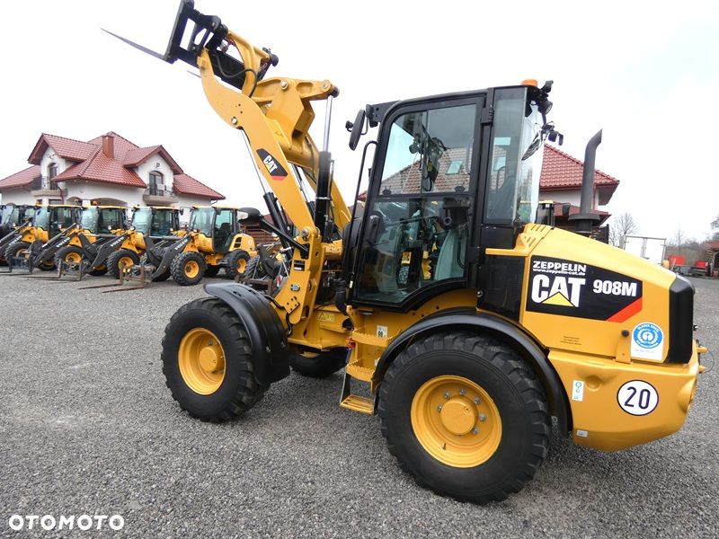 Caterpillar CAT 908M z Niemiec / KLIMA / 2998mtg / - 34