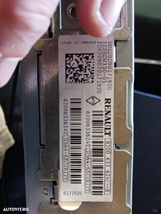 decodare , deblocare navigatie Nissan locked - 16