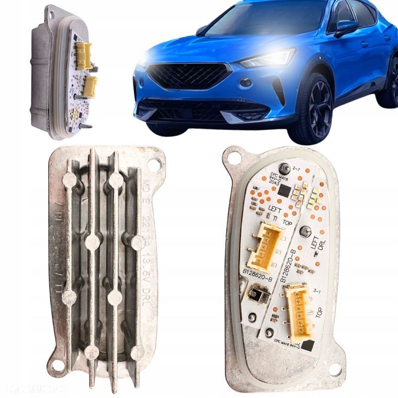 Moduł JEŻ do lewej lampy świateł FULL LED DRL i kierunkowskazu SEAT CUPRA - 1