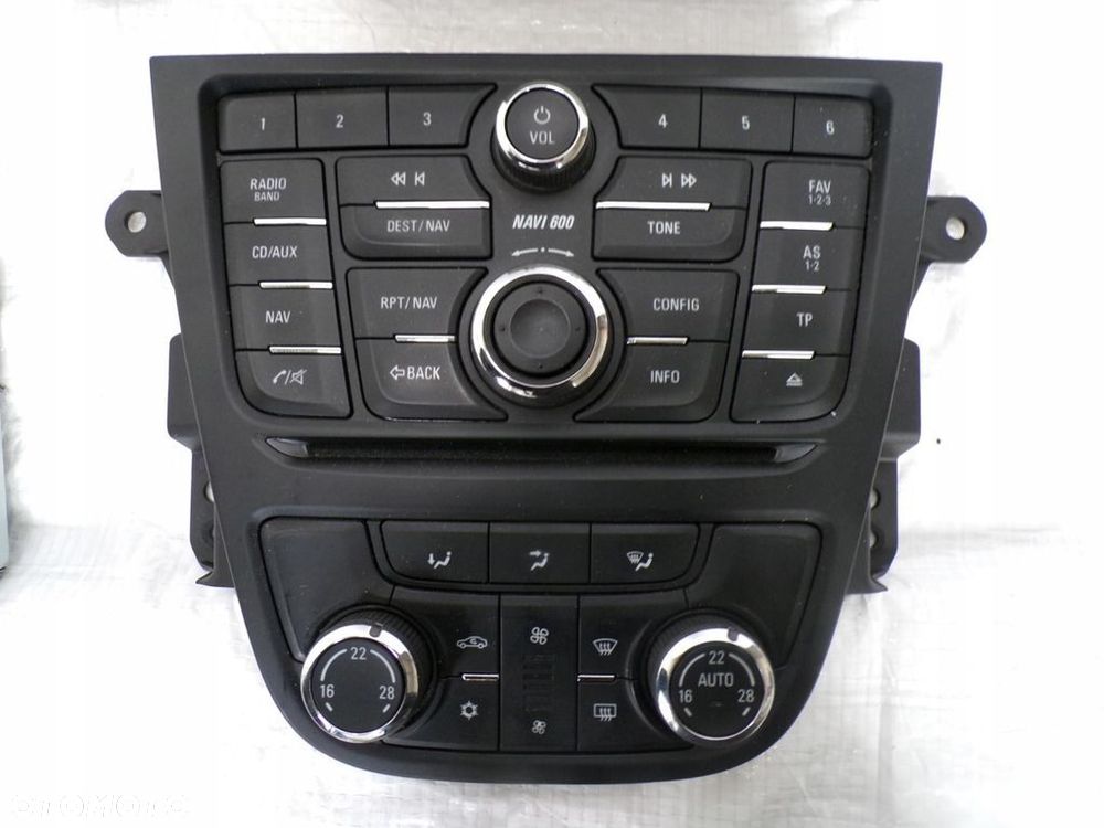 OPEL MOKKA A RADIO CD NAWIGACJA 95137306 U WYŚWIETLACZ 95247249 - 4