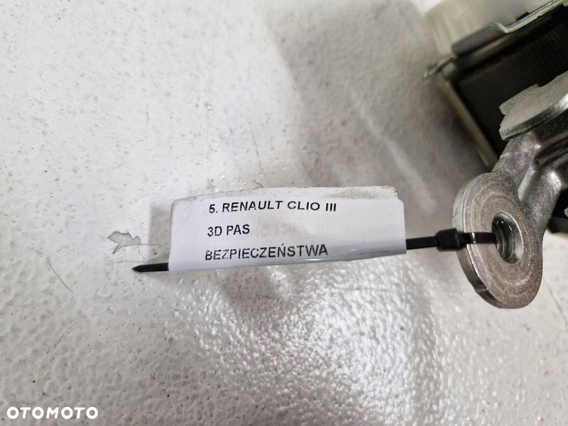 renault clio 3 iii pas bezpieczeństwa lewy przód przedni 838223g 34026423 - 6