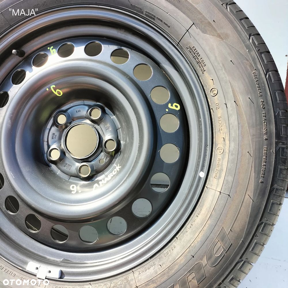 VW AMAROK 2H0601027J 255\60 R18 18" ET45 KOŁO DOJAZDOWE DOJAZDÓWKA ZAPASOWE ORYGINAŁ - 4