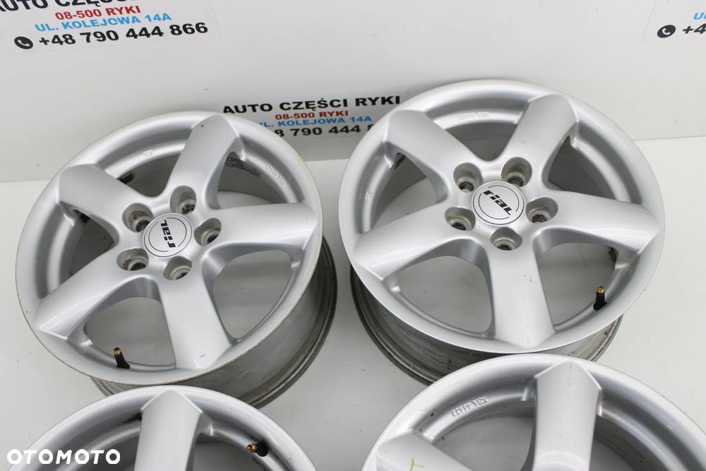 Rial Alu Felgi OS655K1  6.5x15 Et45  5x114.3 - 4