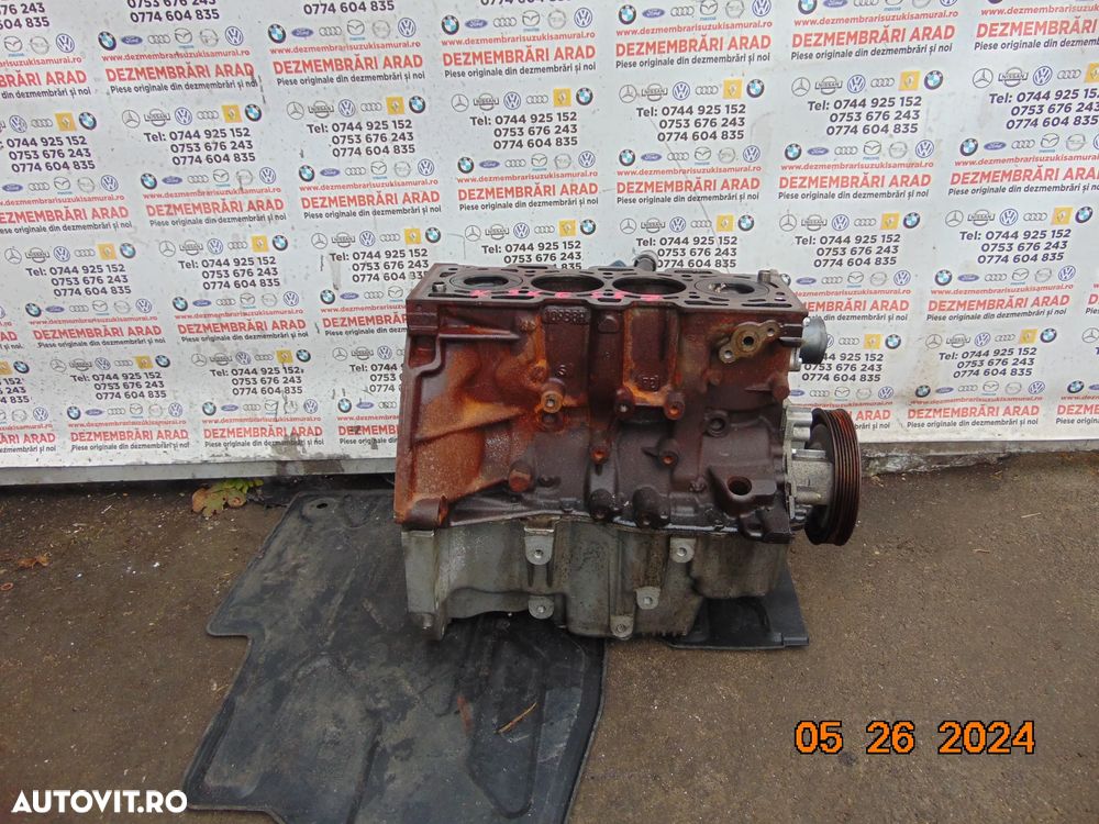 Bloc motor Renault 1.5 k9kg657 dacia intact fara probleme AMBIELAT - 1
