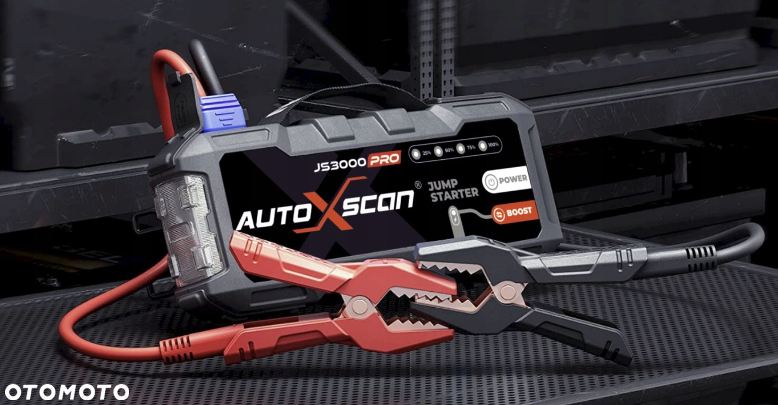 STARTER AUTOXSCAN JS3000PRO 24000mAh PowerBank FULL 12V 30000 AMPER ROZRUCH - 9
