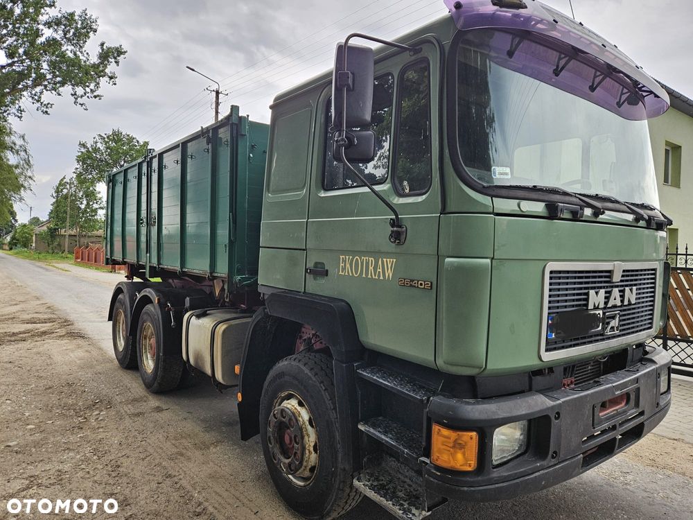 MAN 25.402 wywrotka 3 strona hydroburta - 2