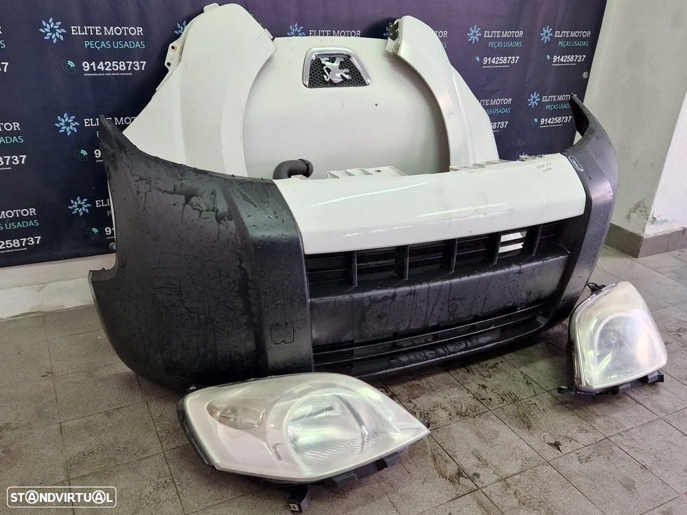 Frente completa usada PEUGEOT BIPPER capot parachoques oticas guarda lamas radiador - 1