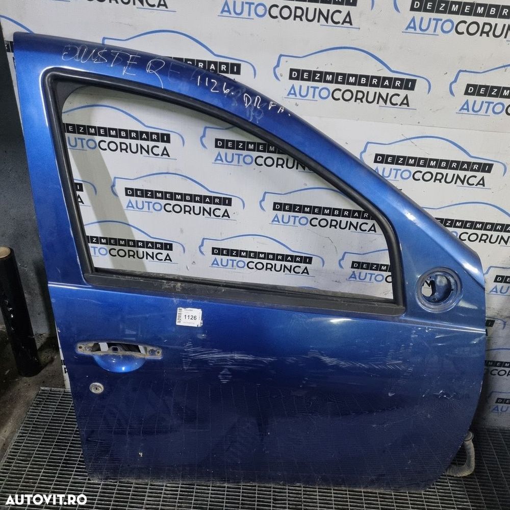 Usa Dreapta Fata Dacia Duster 2010 - 2013 SUV 4 Usi ALBASTRU (1126) - 1